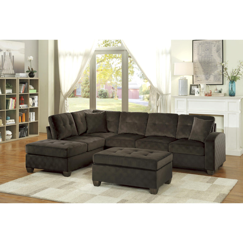 Homelegance Emilio Fabric 2 pc Sectional 8367CH* IMAGE 7