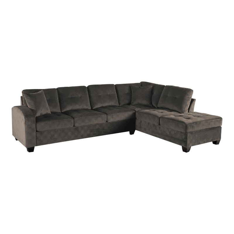 Homelegance Emilio Fabric 3 pc Sectional 8367CH*3 IMAGE 2