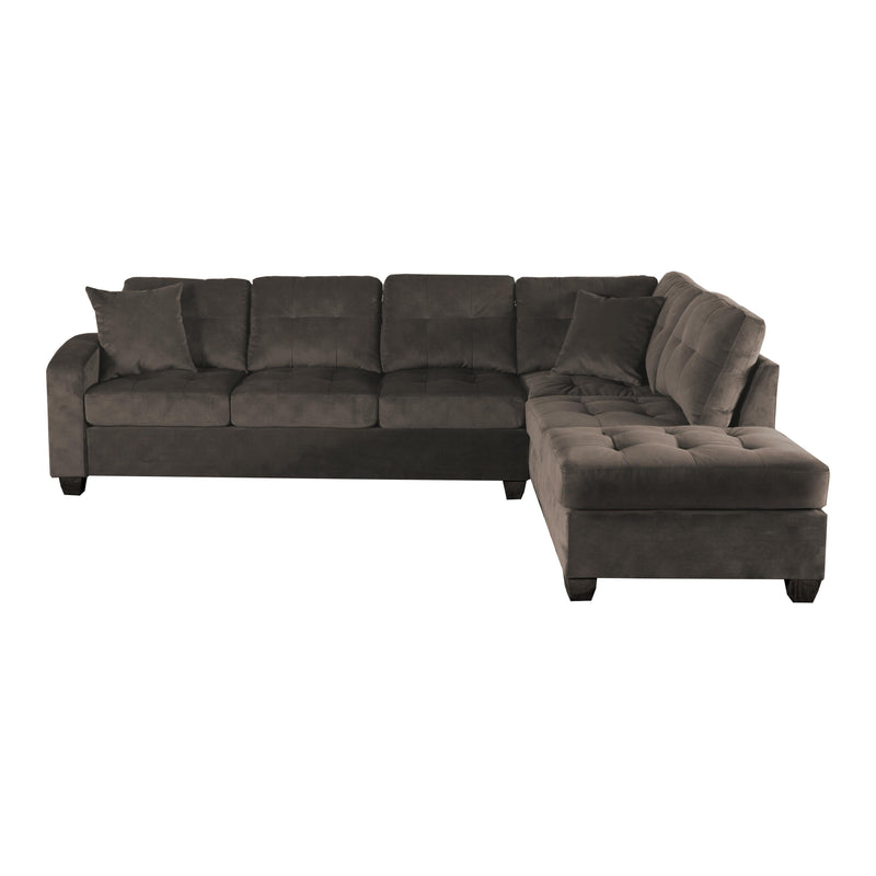 Homelegance Emilio Fabric 3 pc Sectional 8367CH*3 IMAGE 3