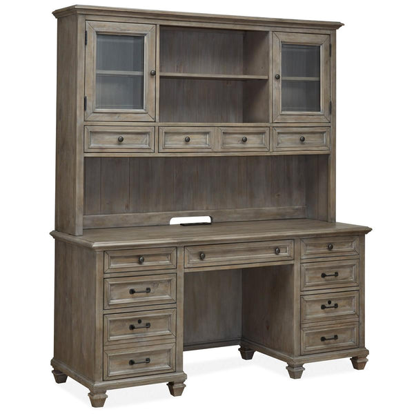 Magnussen Office Desks Desks With Hutch H4352-30/H4352-31 IMAGE 1