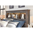  Signature Design by Ashley Drystan B211B46 Full Bookcase Bed IMAGE 3