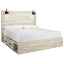  Signature Design by Ashley Cambeck King Panel Bed with Storage B192-58/B192-56/B192-60/B192-60/B100-14 IMAGE 1