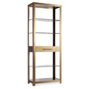 Hooker Furniture 1600-10445-MTL1 Curata Bunching Bookcase IMAGE 1