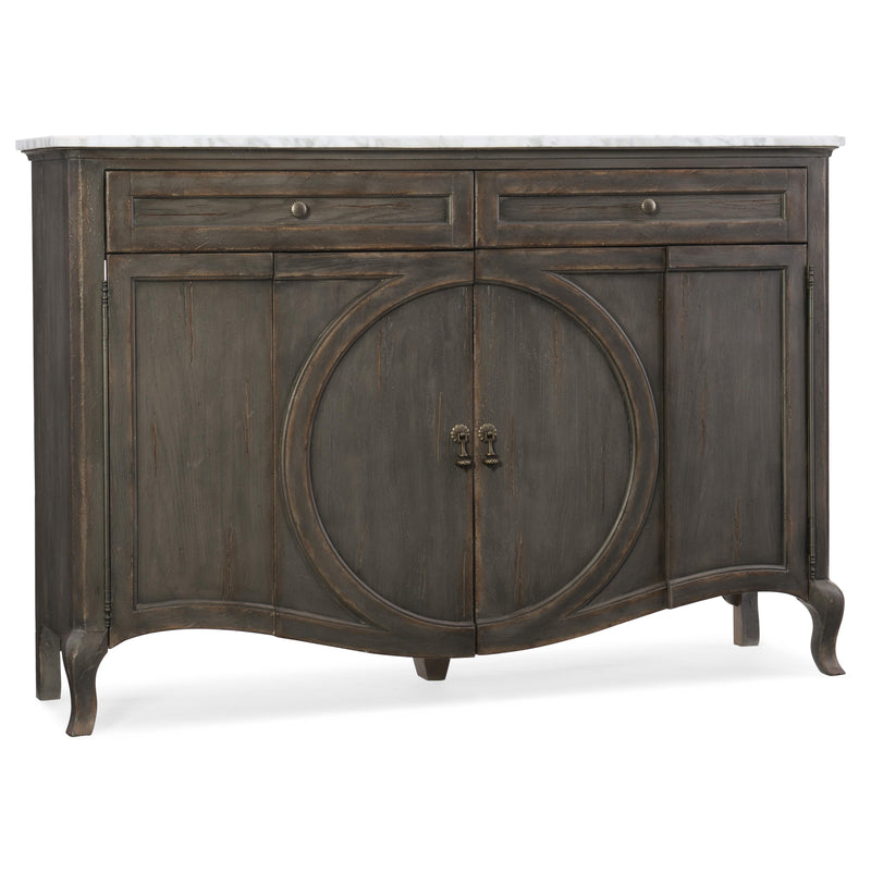 Hooker Furniture 1610-85005-GRY Melange Four-Door Two-Drawer Credenza IMAGE 1