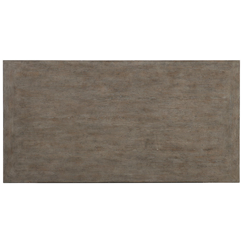 Hooker Furniture 1641-10458-LTWD Rustic Glam Leg Desk IMAGE 3