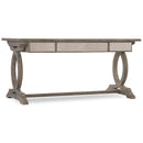 Hooker Furniture 1641-10459-LTWD Rustic Glam Trestle Desk IMAGE 2