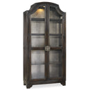 Hooker Furniture 3031-50001 Sanctuary Glass Bunching Curio-Ebony Antiqued Oak IMAGE 1
