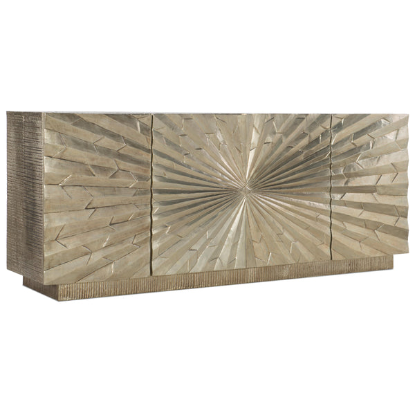 Hooker Furniture 5667-55478-SLV Big Bang 78in Entertainment Console IMAGE 1