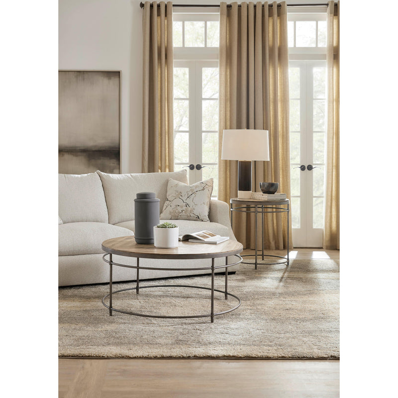 Hooker Furniture 5601-80113-LTWD St. Armand Round End Table IMAGE 3