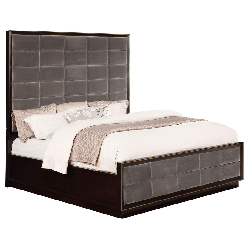 Coaster Furniture Luddington King Upholstered Panel Bed 223261KE IMAGE 2