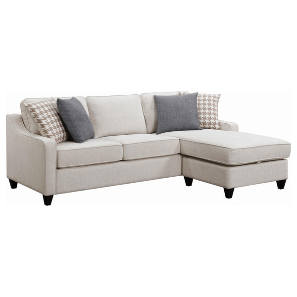 Coaster Furniture McLoughlin Fabric 2 pc Sectional 501840 IMAGE 1