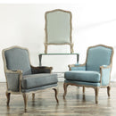 Elements International Artesia UAZ547100G Arm Chair - Midtown Light Blue IMAGE 3