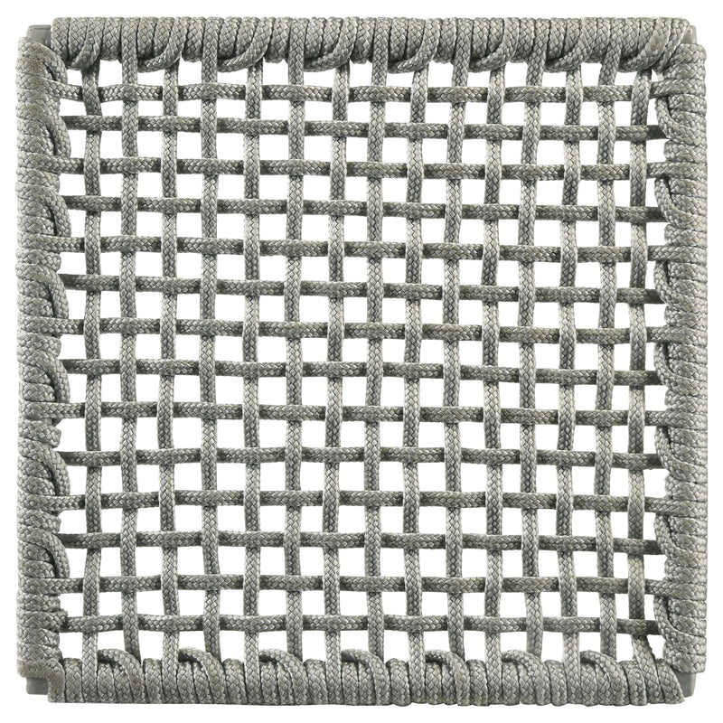 Coaster Furniture Nakia 110033 Woven Rope Dining Side Chairs - Grey (Set of 2) IMAGE 10