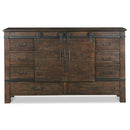 Magnussen Pine Hill 8-Drawer Dresser with Mirror B3561-24/B3561-42 IMAGE 4