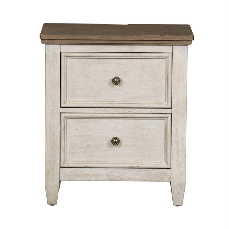 Liberty Furniture Industries Inc. Heartland 824-BR63 Nightstand with Charging IMAGE 1