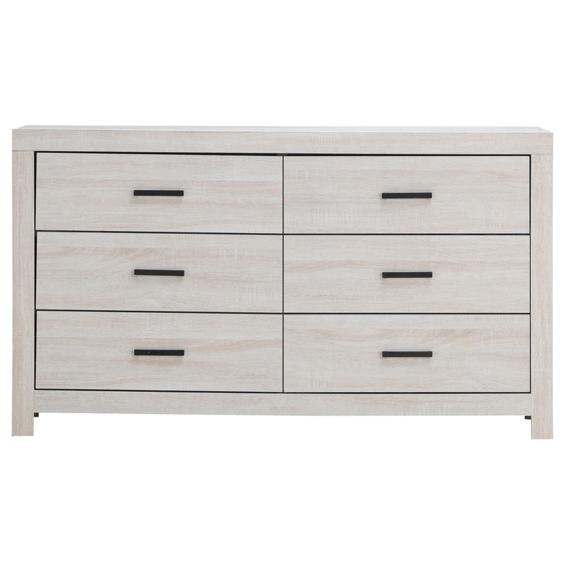 Coaster Furniture Brantford 6-Drawer Dresser 207053 IMAGE 2