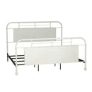 Liberty Furniture Industries Inc. Vintage 179-BR15HFR-AW King Metal Bed - Antique White IMAGE 2