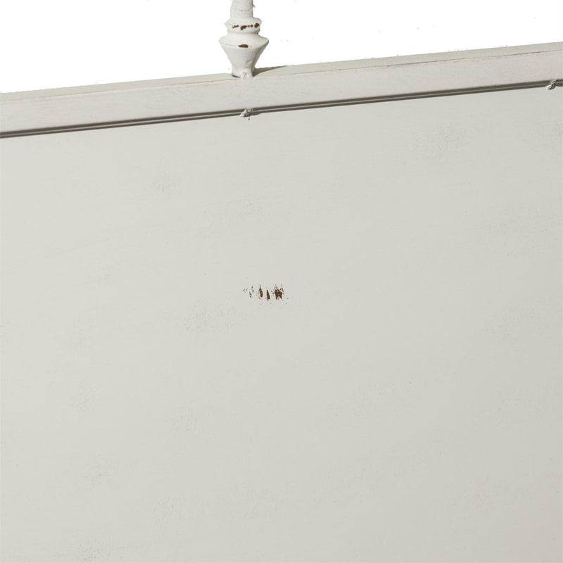 Liberty Furniture Industries Inc. Vintage 179-BR15HFR-AW King Metal Bed - Antique White IMAGE 6