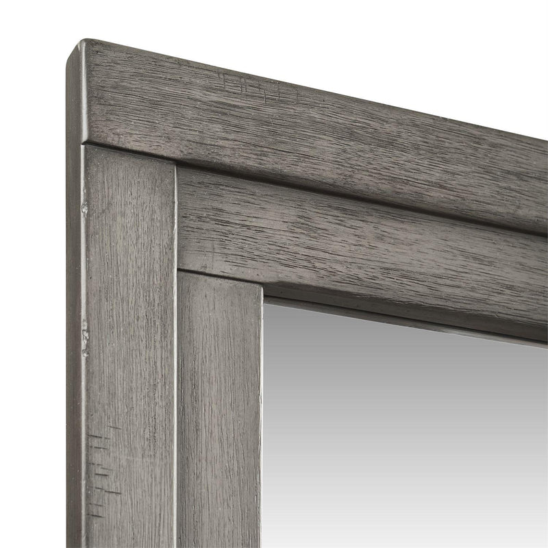 Liberty Furniture Industries Inc. Modern Farmhouse 406-BR-DM Dresser & Mirror - Charcoal IMAGE 5