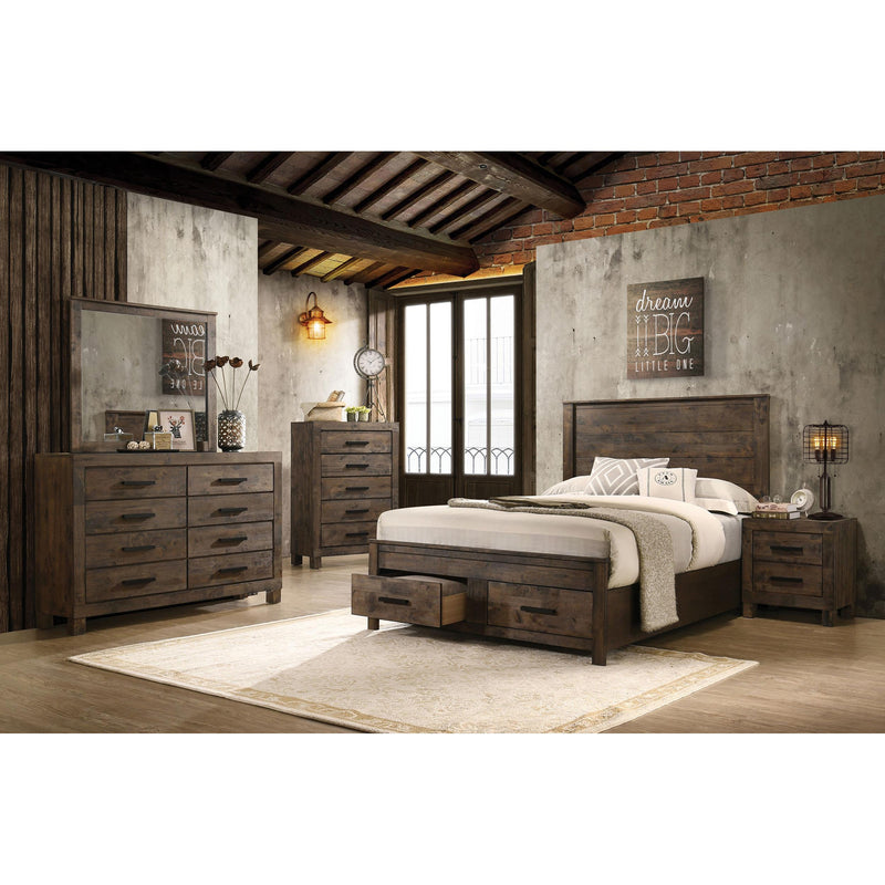 Coaster Furniture Woodmont 222633 8-Drawer Dresser - Rustic Golden Brown IMAGE 11
