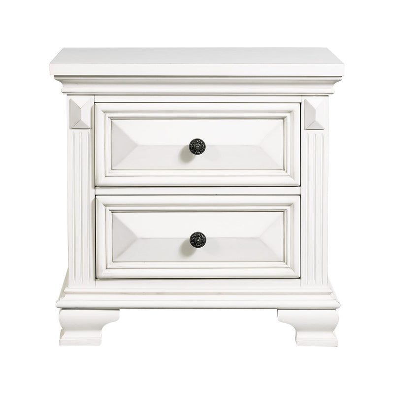 Elements International Calloway CY750NS 2-Drawer Nightstand IMAGE 2