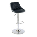  Elements International Melissa BMS800BSE Bar Stool - Black IMAGE 1