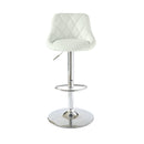  Elements International Melissa BMS700BSE Bar Stool - White IMAGE 2