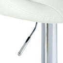 Elements International Melissa BMS700BSE Bar Stool - White IMAGE 6