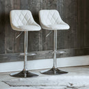  Elements International Melissa BMS700BSE Bar Stool - White IMAGE 9