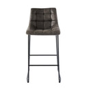  Elements International Seth BSH900BSE Bar Stool - Gray IMAGE 2