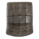  Elements International Seth BSH900BSE Bar Stool - Gray IMAGE 4