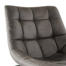  Elements International Seth BSH900BSE Bar Stool - Gray IMAGE 5