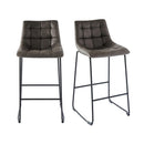  Elements International Seth BSH900BSE Bar Stool - Gray IMAGE 8
