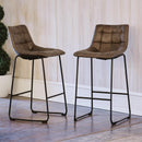  Elements International Seth BSH900BSE Bar Stool - Gray IMAGE 9