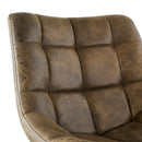  Elements International Seth BSH400BSE Bar Stool - Brown IMAGE 5