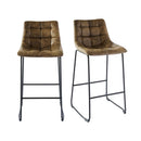  Elements International Seth BSH400BSE Bar Stool - Brown IMAGE 8