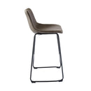  Elements International Wes BWS900BSE Bar Stool - Gray IMAGE 3