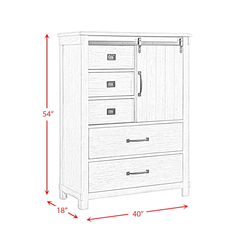 Elements International Scott 5-Drawer Chest SC300CH IMAGE 12