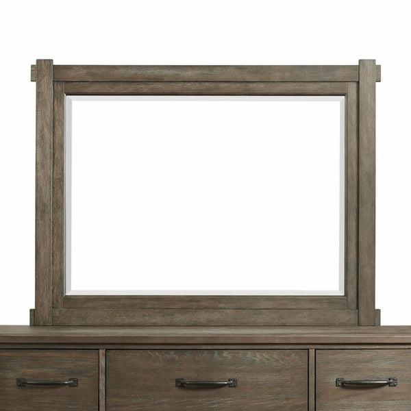 Elements International Scott SC300MR Dresser Mirror - Walnut IMAGE 1