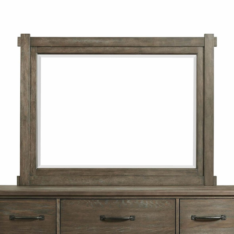 Elements International Scott SC300MR Dresser Mirror - Walnut IMAGE 1