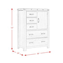 Elements International Wade 5-Drawer Chest WE600DC IMAGE 12