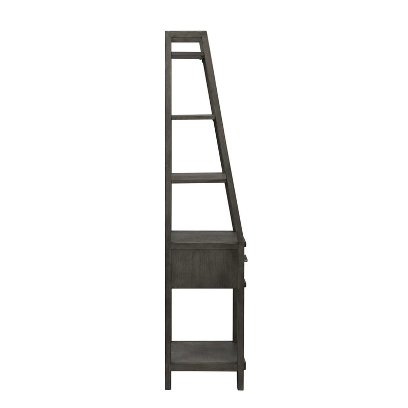 Liberty Furniture Industries Inc. Modern Farmhouse 406-HO201 Leaning Bookcase IMAGE 5