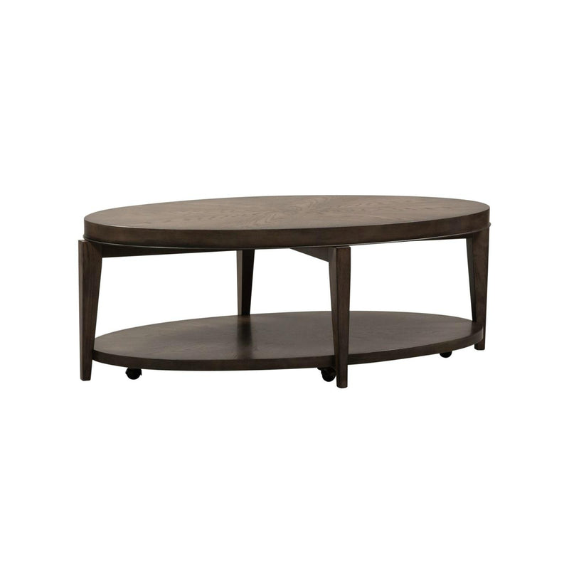 Liberty Furniture Industries Inc. Penton 268-OT1010 Oval Cocktail Table IMAGE 2