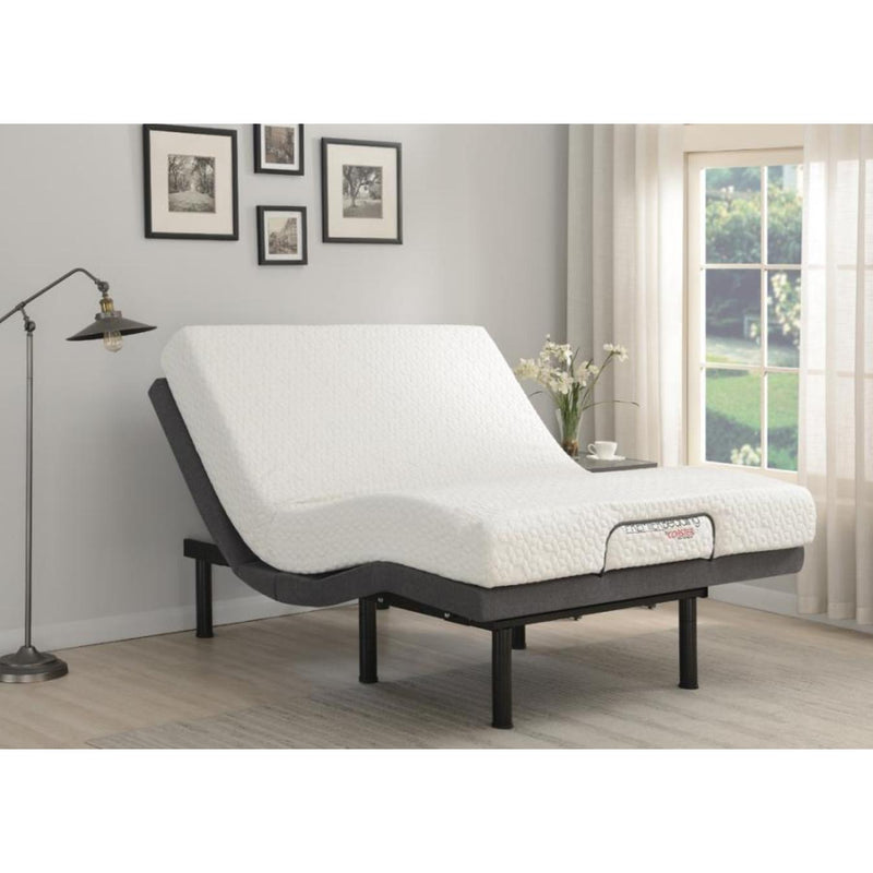  Coaster Furniture Negan 350132TL Twin Extra Long Adjustable Bed Base - Grey and Black IMAGE 12