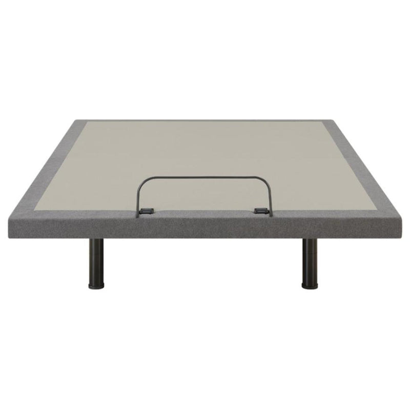 Coaster Furniture Negan 350132Q Queen Adjustable Bed Base - Grey and Black IMAGE 3