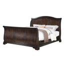 Elements International Cameron CM750KSB King Sleigh Bed - Cherry IMAGE 1