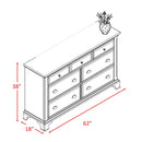 Elements International Canton Cherry CN600DR Dresser IMAGE 4
