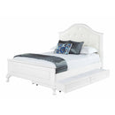 Elements International Jesse JS700FTB Full Panel Bed w/ Trundle IMAGE 1