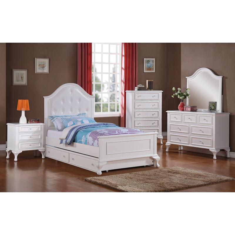 Elements International Jesse JS700DRMR Dresser and Mirror Set IMAGE 3