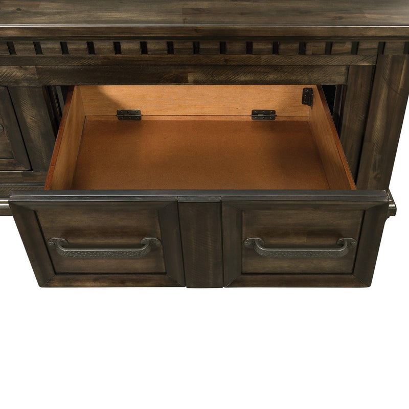 Elements International McCabe MB600QB Queen Platform Storage Bed IMAGE 9